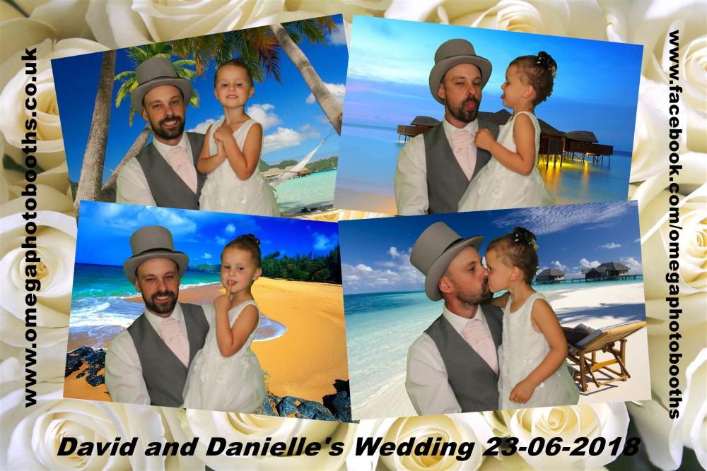 David & Danielle's Wedding | View more photos from the event at gallery.omegaphotobooths.co.uk/u/Omega-Photobooths/David-Danielles-Wedding